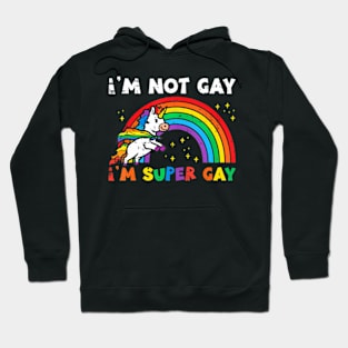 Gay Unicorn Pride Flag Lgbt Women Men Girls Hoodie